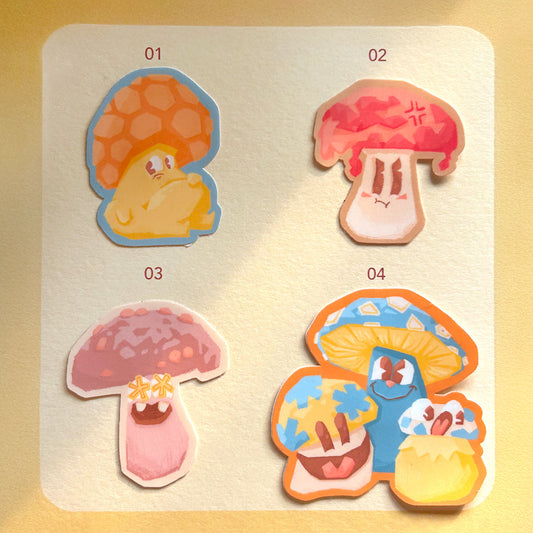Funky Fungi Sticker Pack
