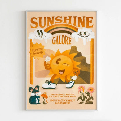 Sunshine Galore Art Print