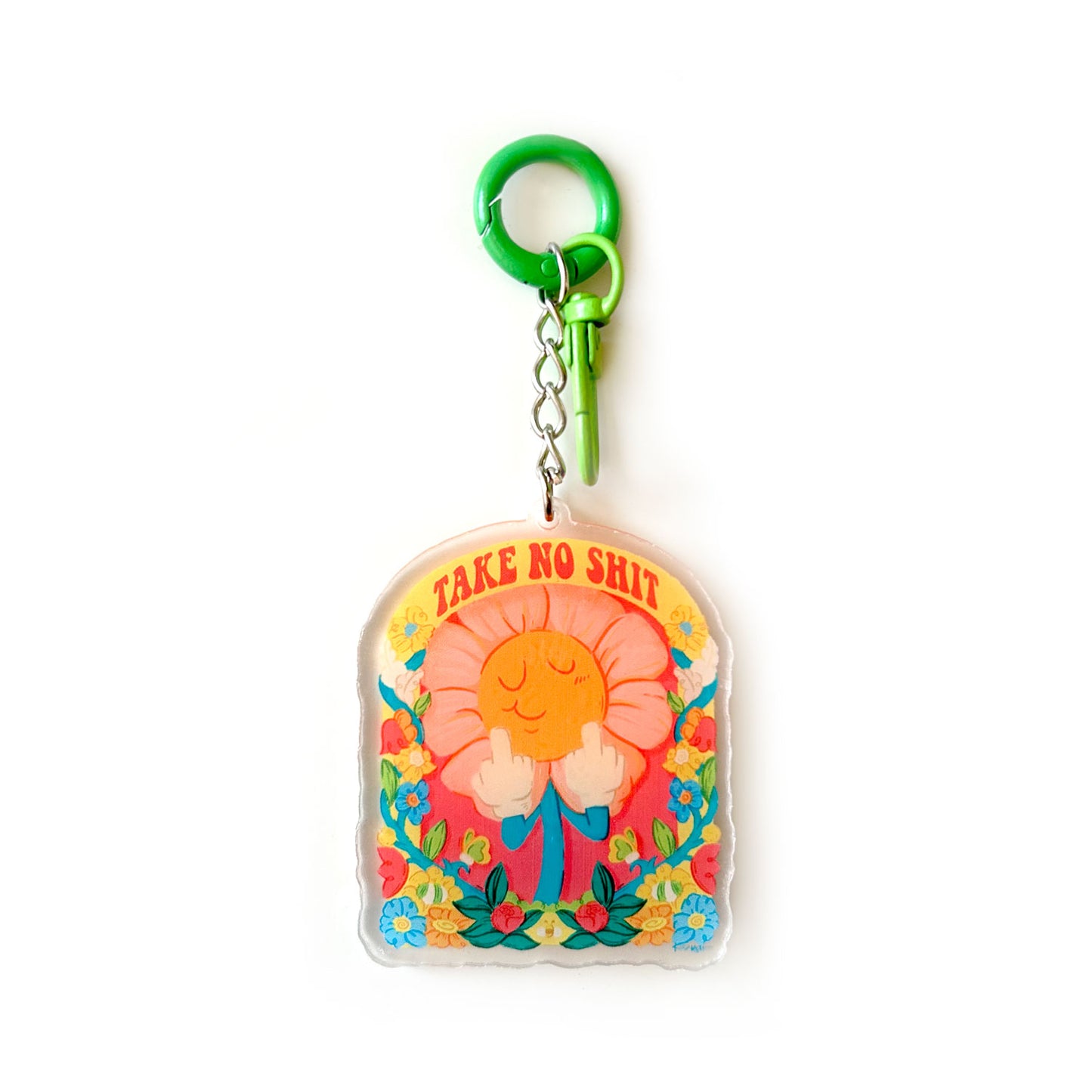 Take No Sht Keychain