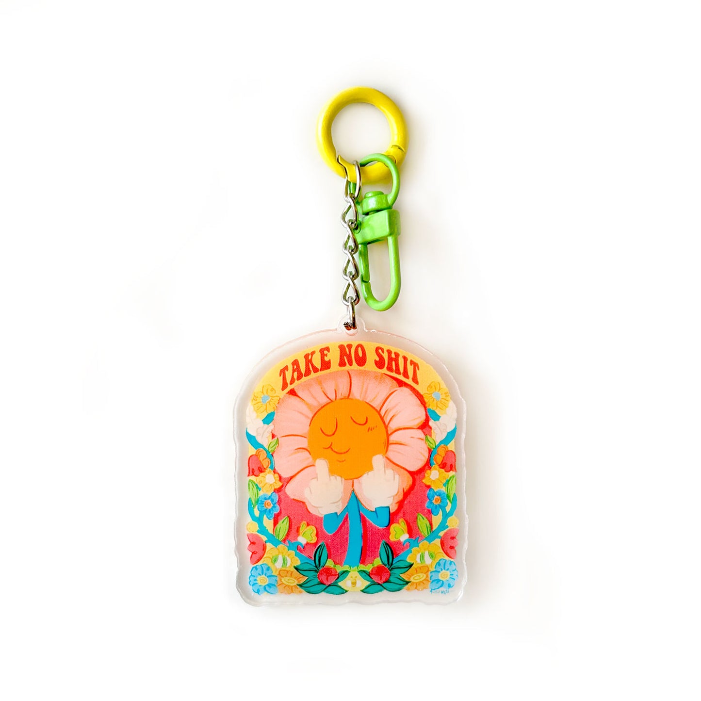 Take No Sht Keychain