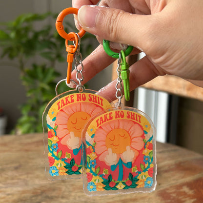 Take No Sht Keychain
