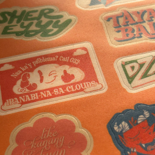 Bisaya Phrases Sticker Sheet