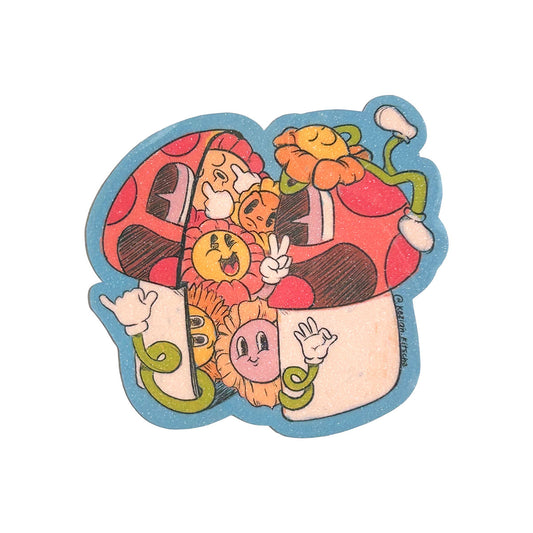 Outta My Head Sticker