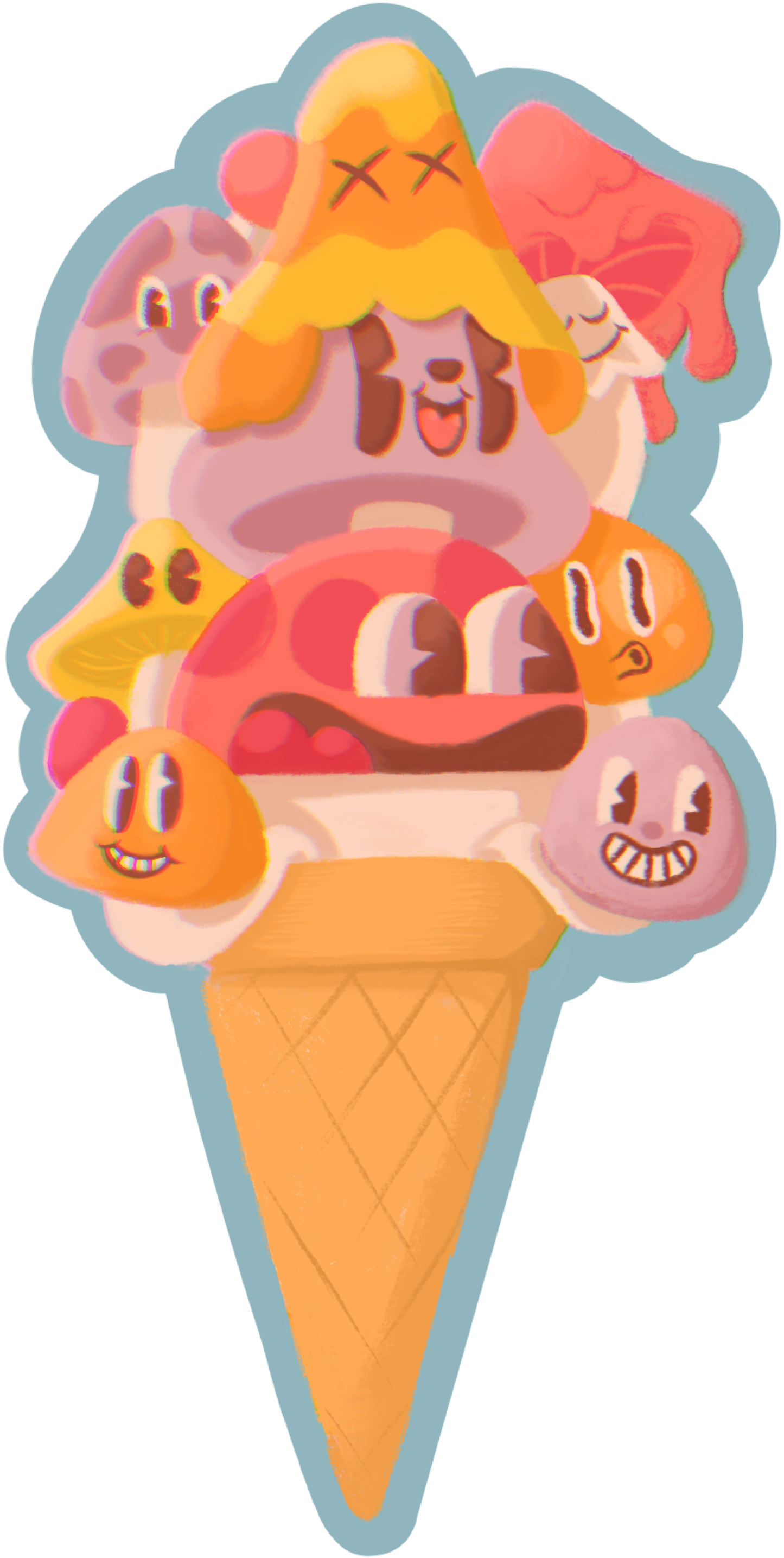 Sweet Dreams Sticker